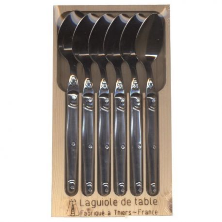 JEAN DUBOST COFFRET 6 CUILLERES TABLE LAGUIOLE INO L0060251L06018