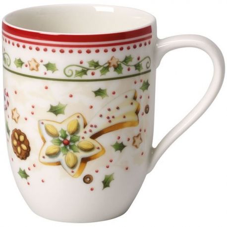 VILLEROY ET BOCH Wint.Bak.Del. Mug 0,34l,etoile fi 14-8612-9652