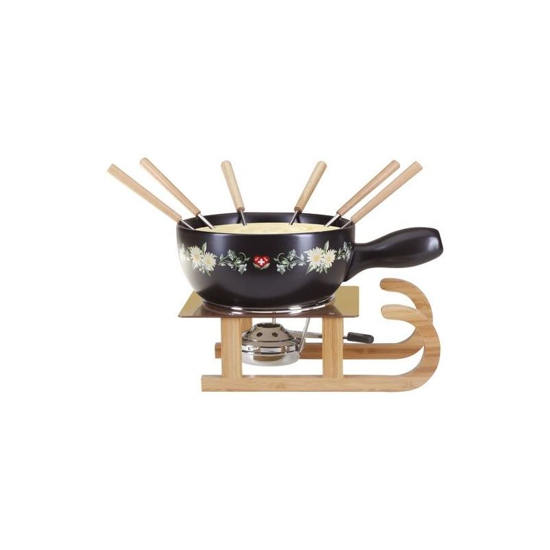 NOUVEL ARB SET A FONDUE FROMAGE 9P LUGE PRE DES F 401439