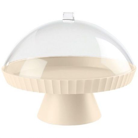 BLIM PLUS AGORA SUPPORT A GATEAU CREME AVEC COUVER AZ001-000001-336