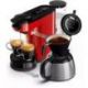 PHILIPS Cafetière 7 tasses Rouge - Senseo Switch - HD6592.85