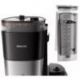 PHILIPS Cafetière filtre avec broyeur Noire argent - HD7888.01