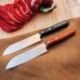 NOGENT COUTEAU SANTOKU CLASSIC BOIS LAME 11CM LISS 2950B