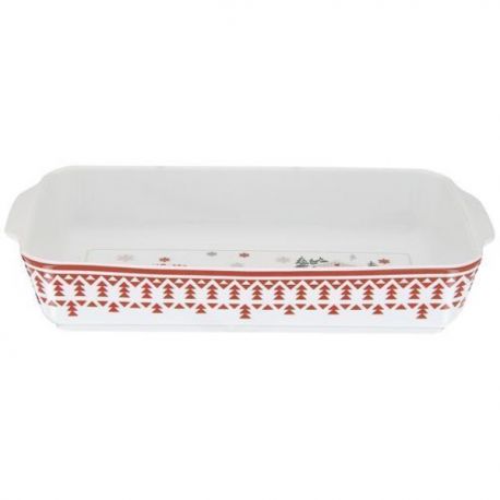 TABLE ET COOK LES CONFINS* PLAT RECT.27CM PORCELAI PLAT RECT 27 CM