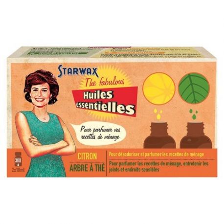 STARWAX FABULOUS COFFRET HUILE ESSENTI.X2 CITRON E 21080