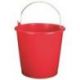 ALUMINIUM ET PLASTIQ SEAU MENAGE 10L GRADUE ROUGE S10