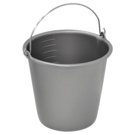 ALUMINIUM ET PLASTIQ SEAU MENAGE 12L ANSE METAL SI S12