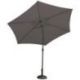 OZALIDE PARASOL DROIT D300CM ANTHRACITE 7314