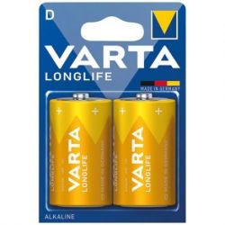 VARTA PILE LONGLIFE LR20 D   BL2 4120101412