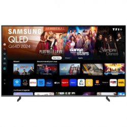 SAMSUNG Téléviseur Led 55 pouces UHD 4K - TQ55Q64DAUXXC