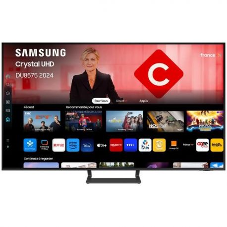 SAMSUNG Téléviseur Led 50 pouces UHD 4K - TU50DU8575UXXC