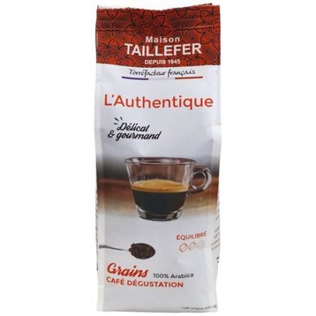 MAISON TAILLEFER CAFE GRAIN L'AUTHENTIQUE DEGUSTAT 006313