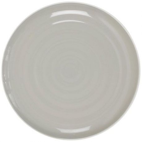 CMP BICOLORE GRISE ASSIETTE PLATE 26.5CM KA4718