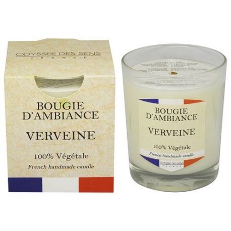 ODYSSEE DES SENS BOUGIE FRANCE 180G VERVEINE BVFR180-VERVEIN