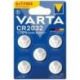 VARTA PILE LITHIUM BOUTON CR2032 3V BL 4+1 6032101495