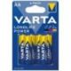 VARTA PILE LONGLIFE POWER LR06 AA X 6 4906121446