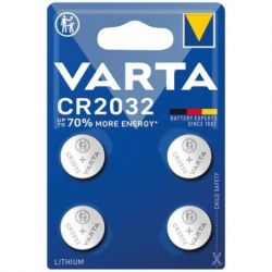 VARTA PILE ELECTRONIQUE LITHIUM CR2032 X 4 6032 101 404