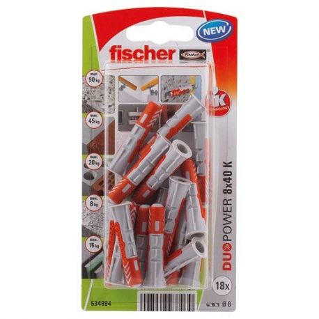 FISCHER DUOPOWER 8X40 /18K NV 534994