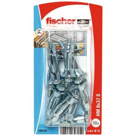 FISCHER CHEVILLE CORPS CREUX HM 6X37S/10K NV-1 546124