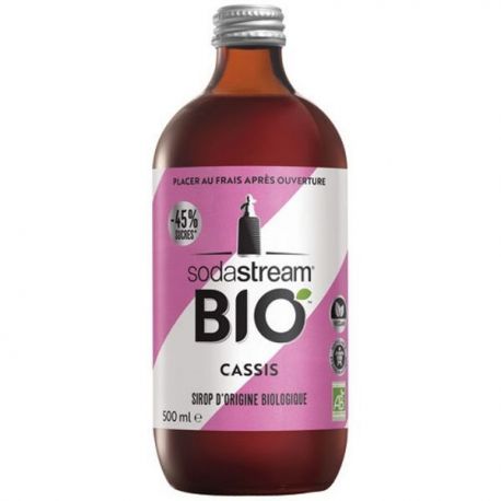 SODASTREAM SIROP BIO CASSIS NOIR 500ML 1024819330