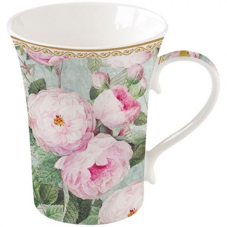 EASY LIFE ROSES IN BLOOM COFFRET 1 MUG 36CL 1461ROBL