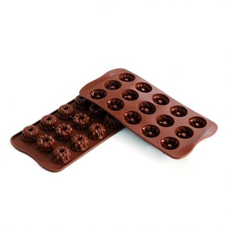 SILIKOMART MOULE CHOCOLAT 15 FANTASIA D.2.85CM*MA 22.119.77.0065