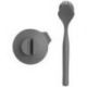 BRABANTIA BROSSE VAISSELLE A VENTOUSE GRIS FONCE 117589