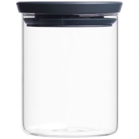 BRABANTIA BOCAL VERRE EMPILABLE 0L6 GRIS FONCE 298288