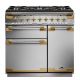 Cuisinière FALCON ELISE 90 Induction Ardoise/Laiton Antique - ELS90EISL/AB-EU