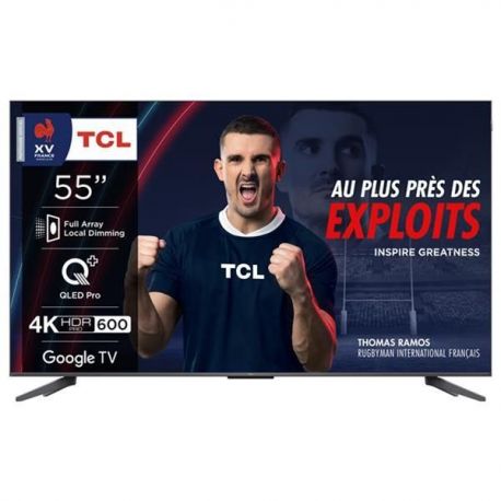 TCL Téléviseur Led 55 pouces UHD 4K - 55C69BPRO