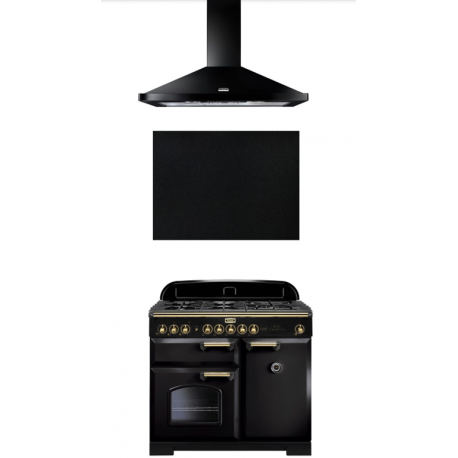 FALCON Piano de cuisson CDL100DFBL/B-EU + LEIHDC100BC/-EU + UNBSP100BL