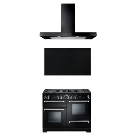 FALCON Piano de cuisson KCH110DFBL/C-EU + UNBHDS110BL + UNBSP110BL