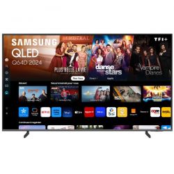 SAMSUNG Téléviseur Led 43 pouces UHD 4K - TQ43Q64DAUXXC