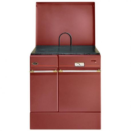 GODIN Cuisinière à bois  Arpège carmin 10 Kw - 240162CARMIN