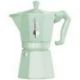 BIALETTI Cafetière italienne 6 tasses Vert Pastel - Moka Exclusive