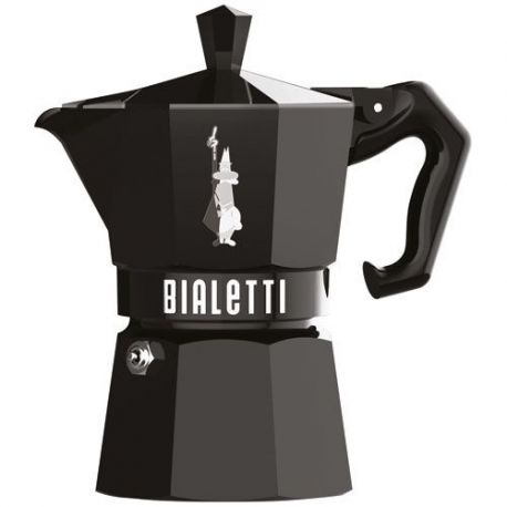 BIALETTI Cafetière italienne 3 tasses Noire - Moka Exclusive