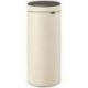 BRABANTIA Poubelle 30 L Soft Beige - Touch Bin