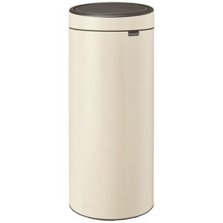 BRABANTIA Poubelle 30 L Soft Beige - Touch Bin