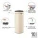 BRABANTIA Poubelle 30 L Soft Beige - Touch Bin