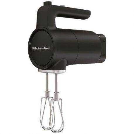 KITCHENAID Batteur sans fil avec batterie Noir Réglisse - KitchenAid Go - 5KHMR762BM