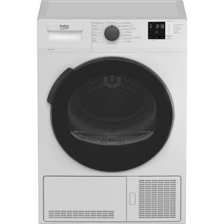 BEKO Sèche-linge 60 cm 10 kg à condenseur - DU10112CX0W