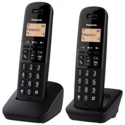 PANASONIC Téléphone résidentiel sans répondeur - KXTGB612FRB