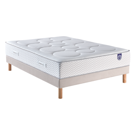 MERINOS - Matelas ressort + mémoire de forme Cocon