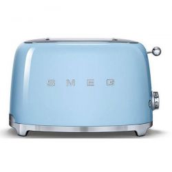 SMEG Toaster 2 tranches Bleu Azur - Années 50 - TSF01PBEU