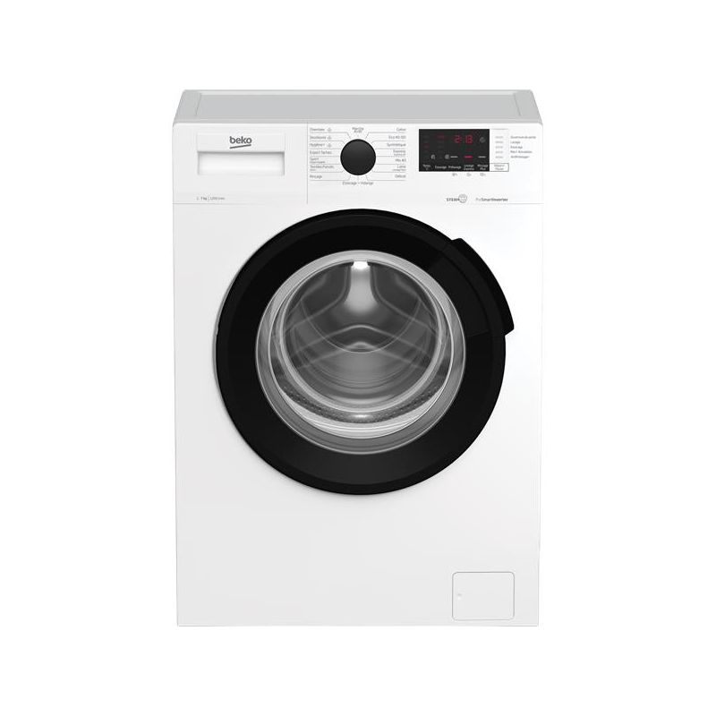 BEKO Lave-linge hublot 60 cm 7 kg 1200 tr/min - WUV72221BW