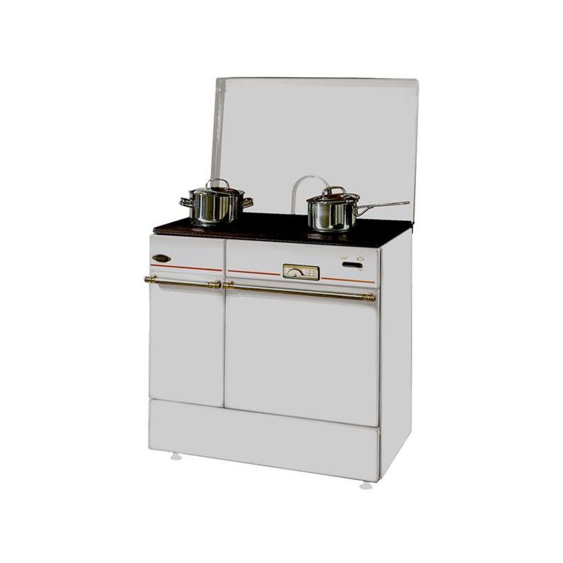 GODIN Cuisinière à bois 85 cm Arpège 10 Kw - 240163BLANCPOLI