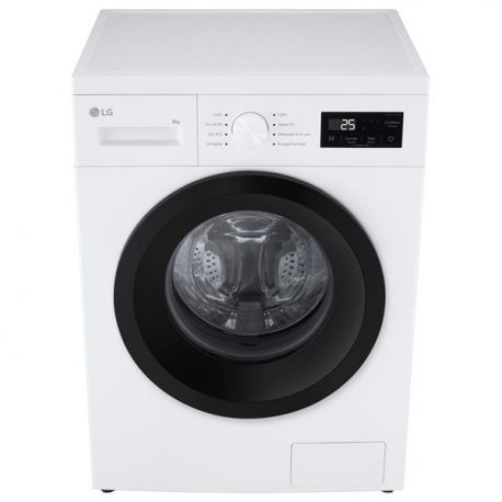 LG Lave-linge frontal 8kg 1400 tr/mn - F84N15WHS