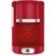 MOULINEX Cafetière filtre 10-15 tasses Rouge - Soleil - FG381510