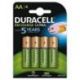 DURACELL Pile rechargeable  D HR6B4