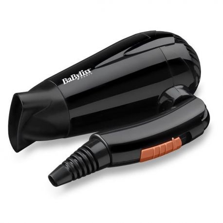 BABYLISS Sèche-cheveux de voyage Noir - Travel Dry 2000 - 5344E